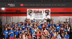 Desktop Screenshot of alakaicrossfit.com